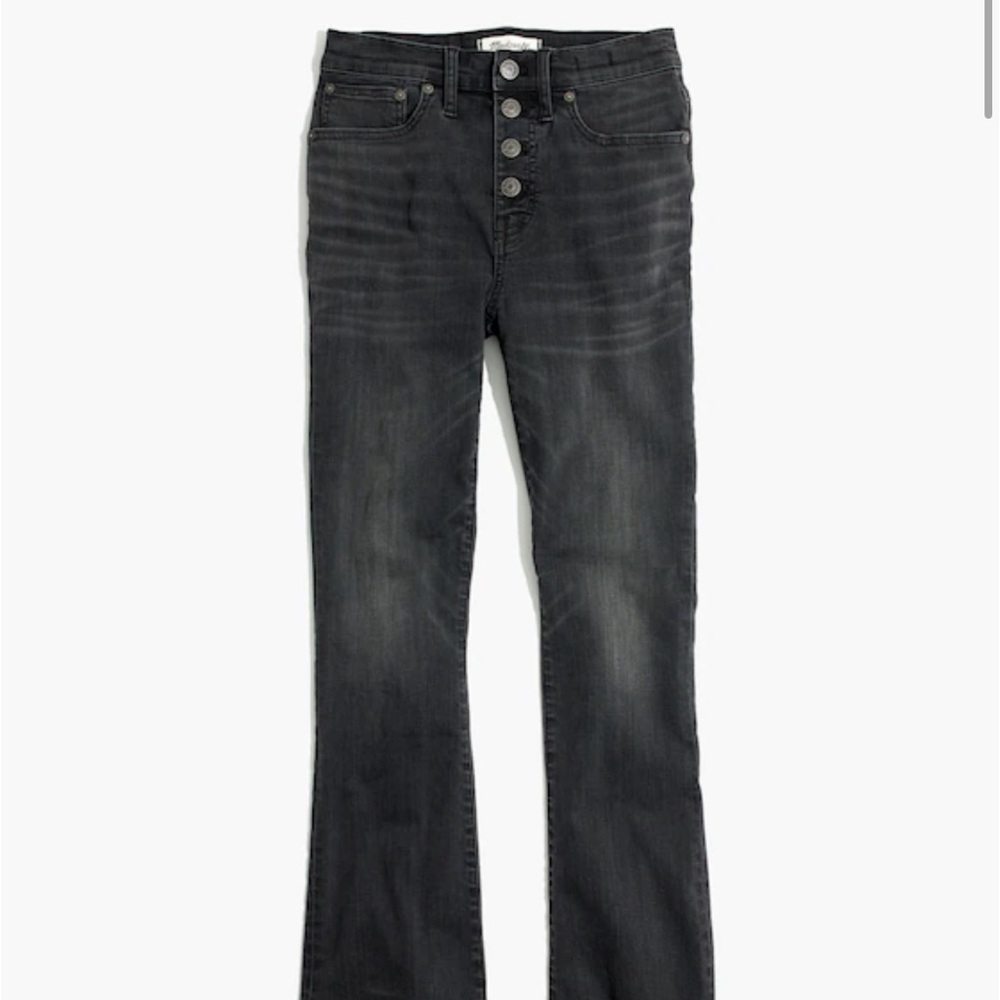 Madewell High Rise Black Jeans